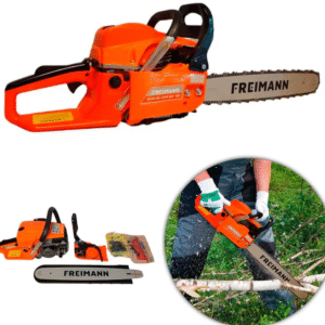 Motosierra Gasolina, motor 2  tiempos, 58CC